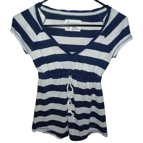 hollister stripe baby doll top - Picture 1 of 5